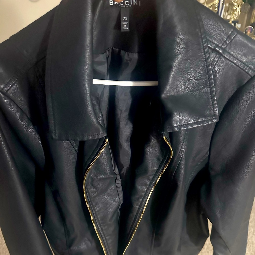 Baccini Leather (Like) Jacket